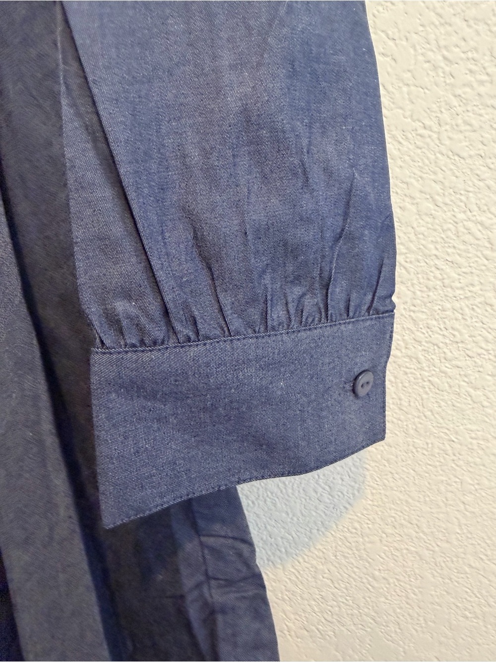 Tuckernuck x India Hicks Blue Belted Maxi Shirt Dress M - Picture 7 of 9